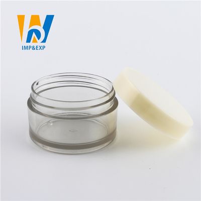 30 گرم 100 گرم 50 گرم 6 Oz 8 Oz 4 Oz پلاستیک شیشه لوازم آرایشی با درب شیشه های بدون بسته بندی لوازم آرایشی