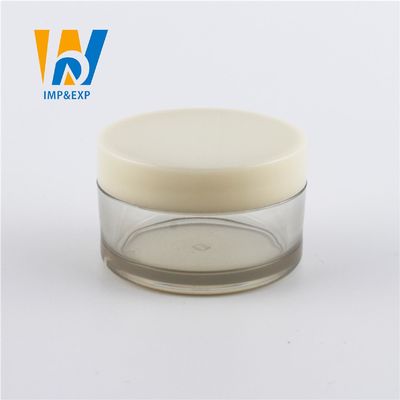 30 گرم 100 گرم 50 گرم 6 Oz 8 Oz 4 Oz پلاستیک شیشه لوازم آرایشی با درب شیشه های بدون بسته بندی لوازم آرایشی