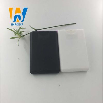 اسپری ضدعفونی کننده دست باریک Rectangle Refillable Refillable Card Credit Shape 20ml اسپری بطری 15ml